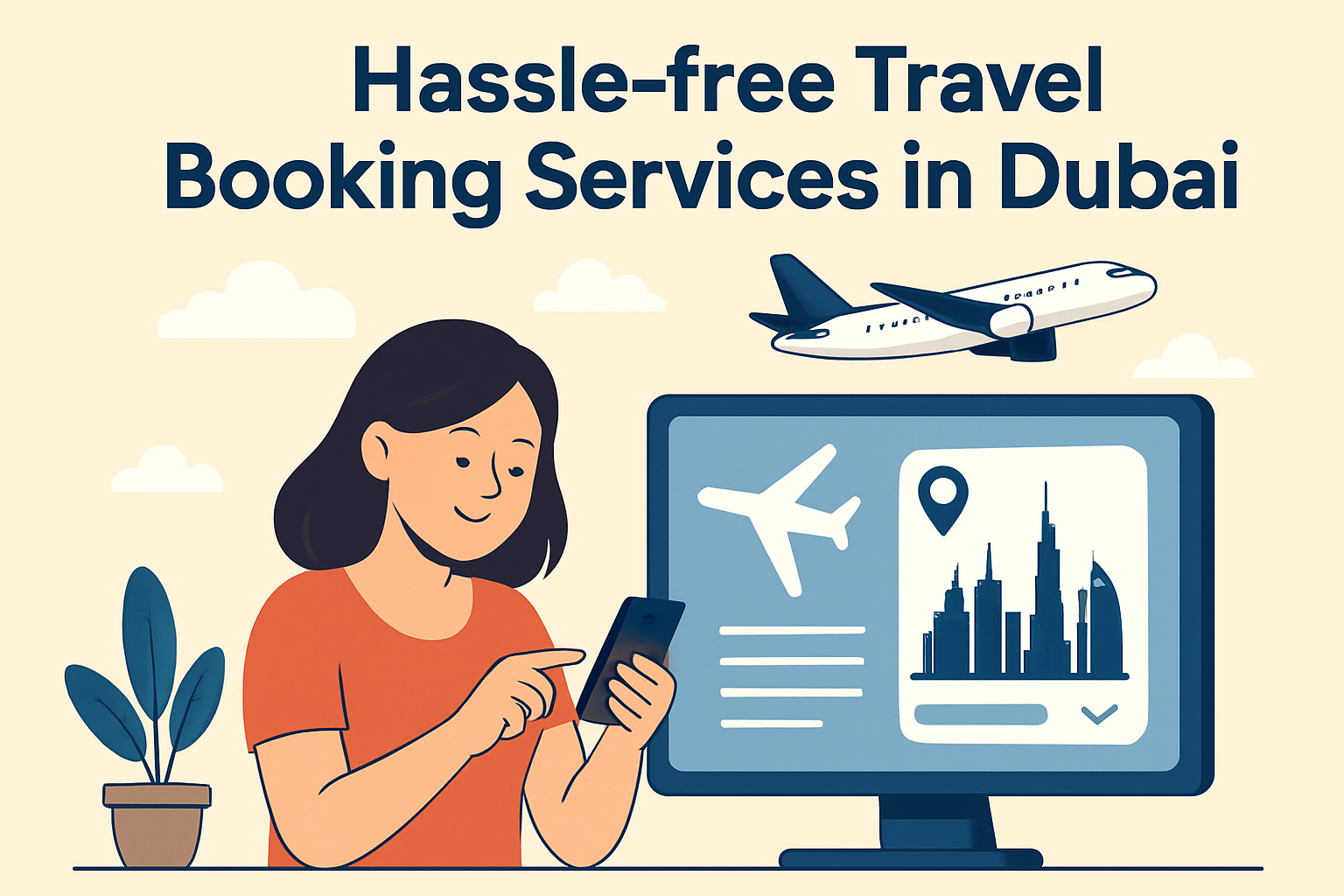 Hassle-free travel booking services in Dubai